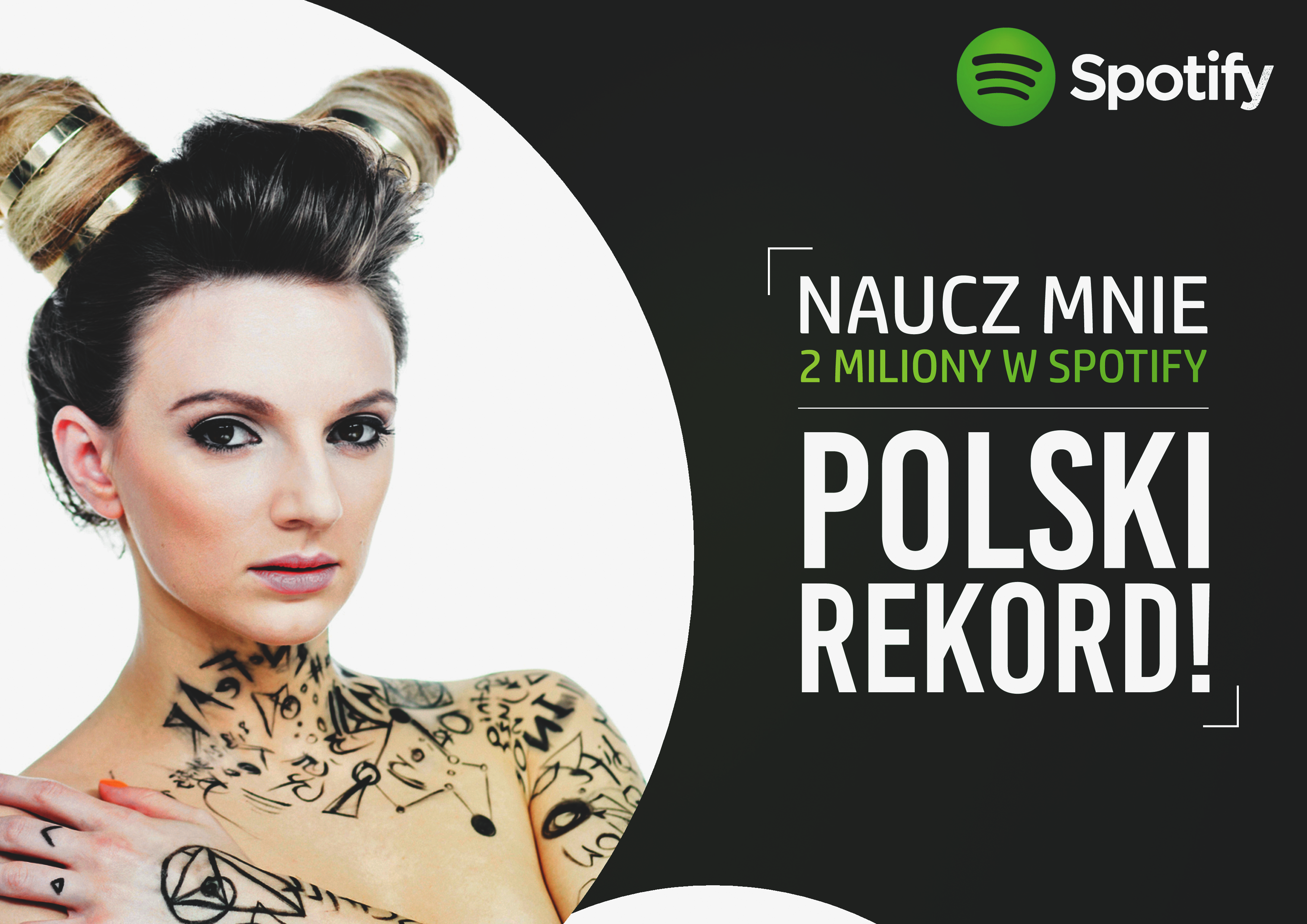 „Naucz mnie” pierwszym polskim nagraniem z 2 mln na Spotify